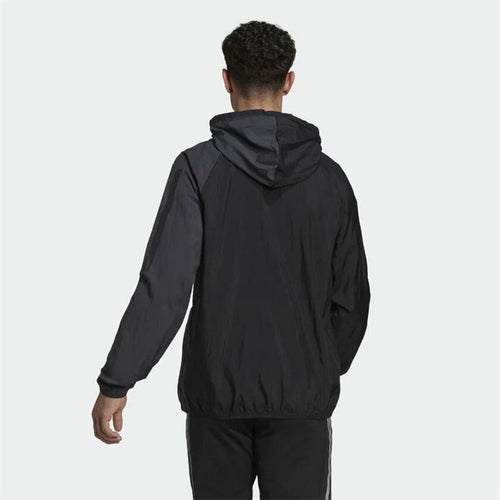 Chaqueta Deportiva Adidas Colorblock Negra